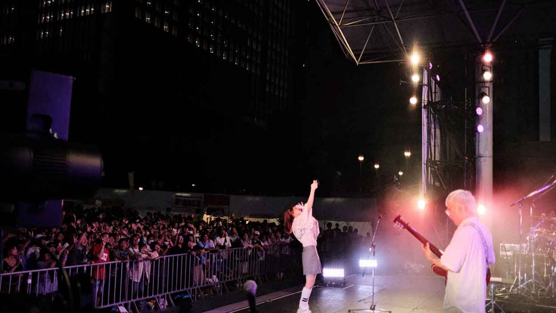 阿橘於福岡音樂節演出