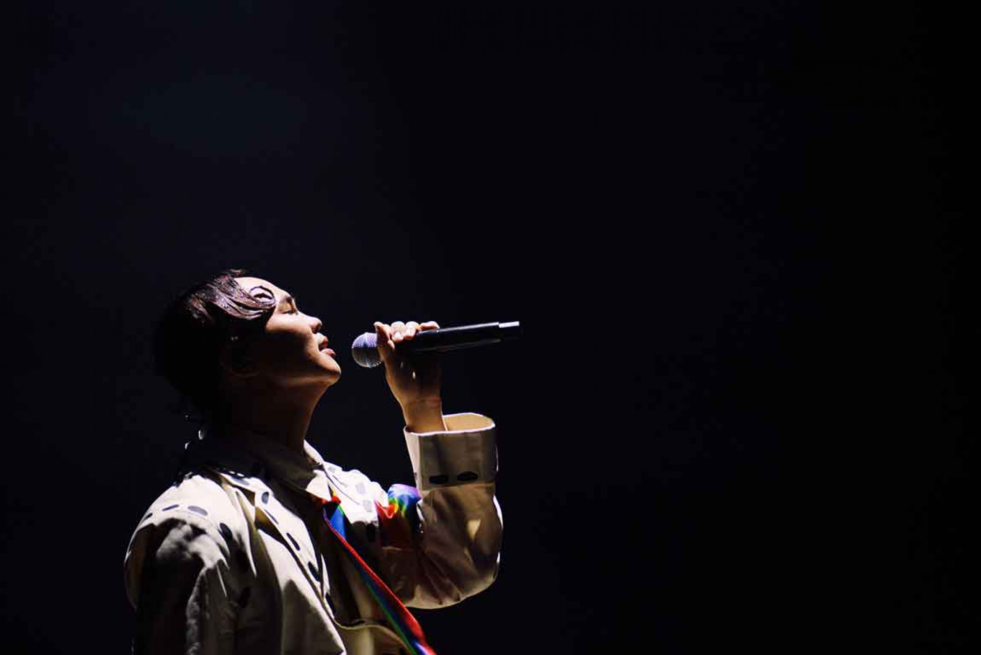 那那大師也在演唱會選唱李玟的作品表達無盡思念