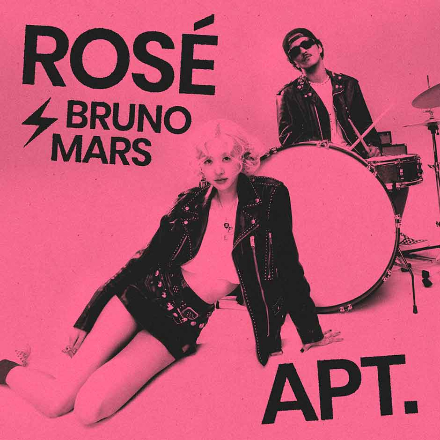 ROSÉ-x-火星人布魯諾(-Bruno-Mars-)世紀合作數位單曲〈APT