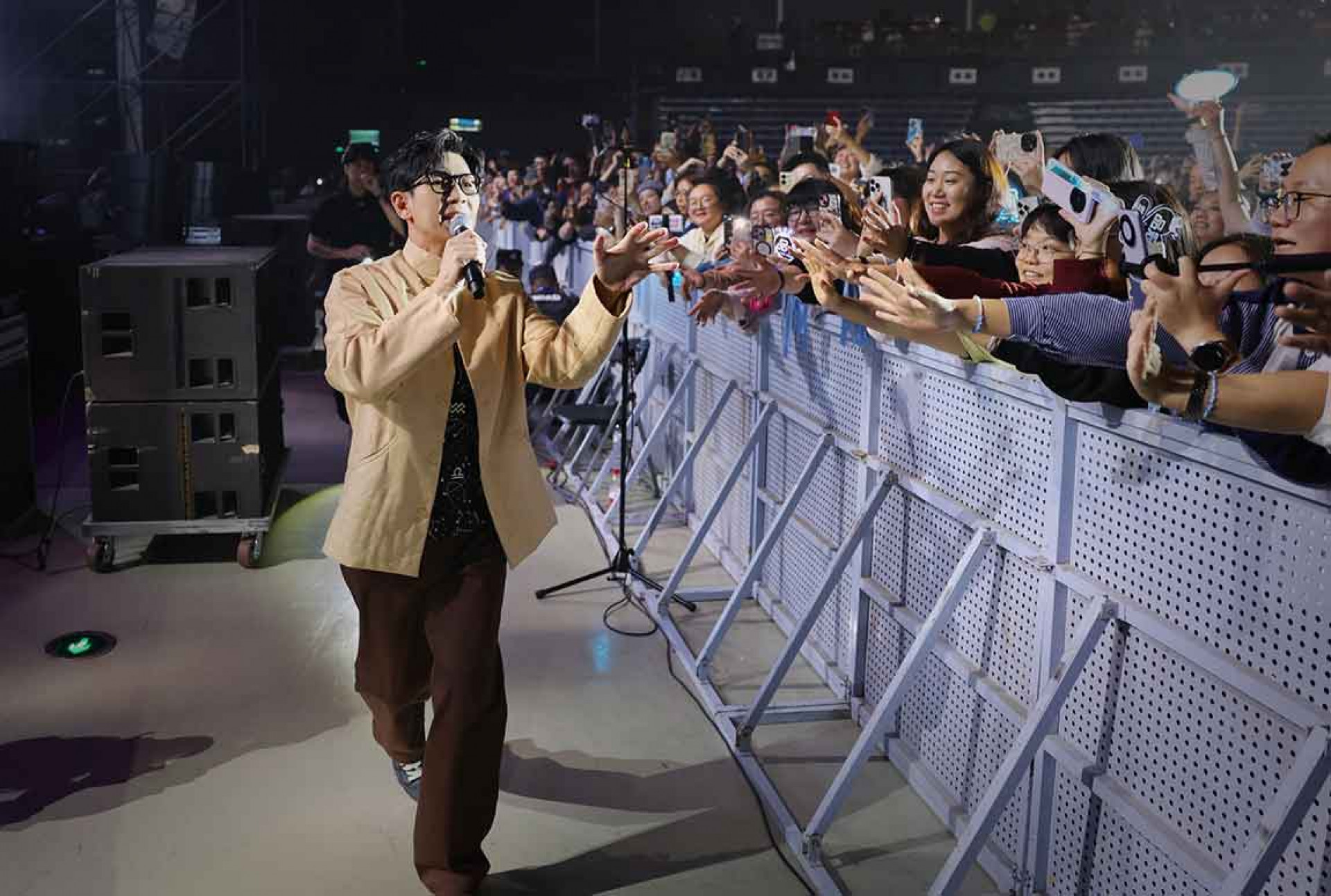 品冠在南京舉辦演唱會,現場歌迷反應熱烈(照片提供:種子音樂)