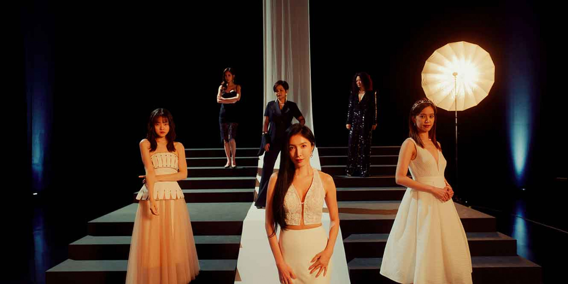 圖02:「三金」超強陣容聯手打造《影后》,集結影后級卡司大展演技。(Netflix提供)