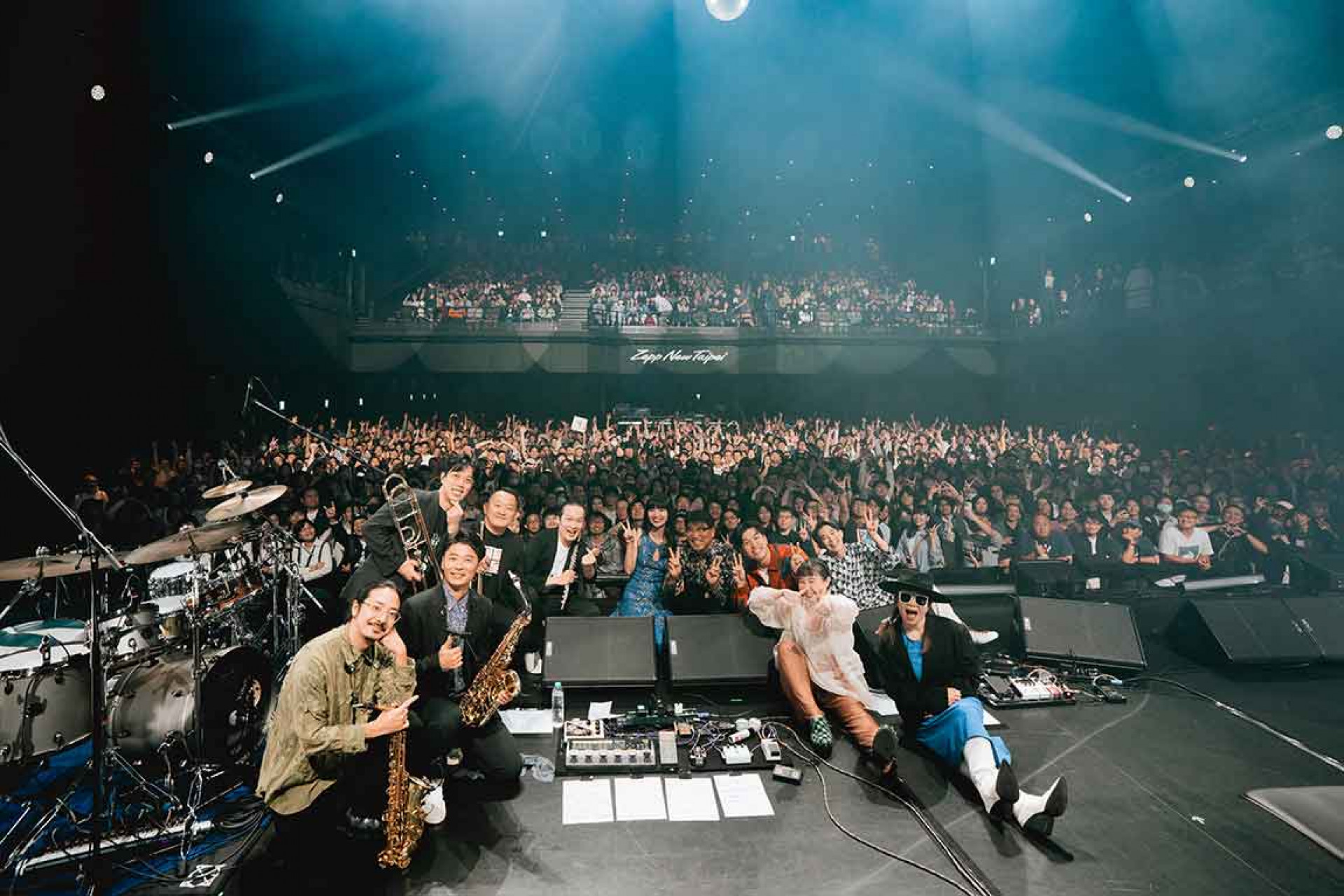 大象體操Zepp台北旗艦場演出大合照