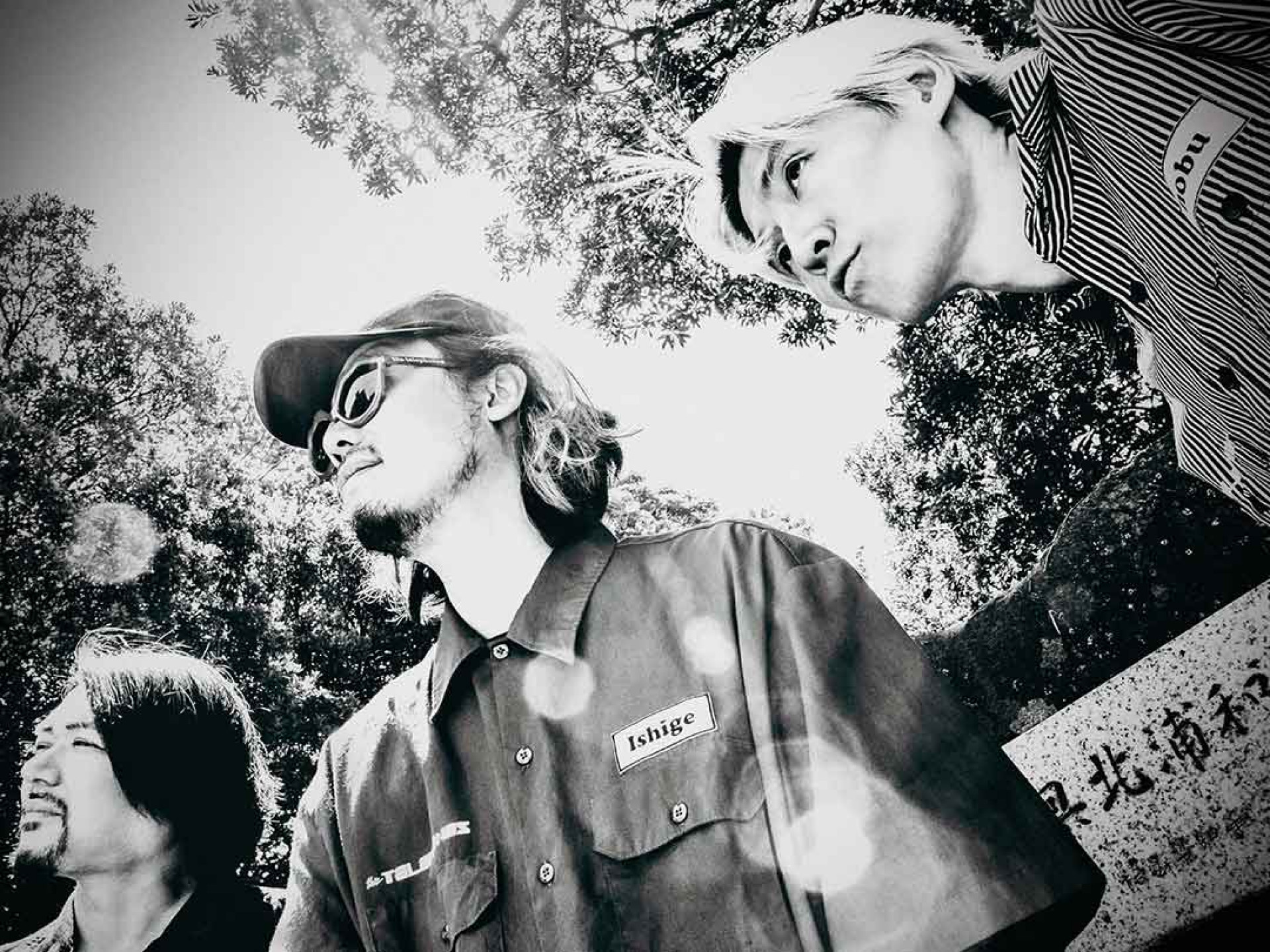 宣傳照_the-telephones_左：松本誠治（鼓）--中：石毛輝（主唱&吉他）--右：岡本伸明（合成器）
