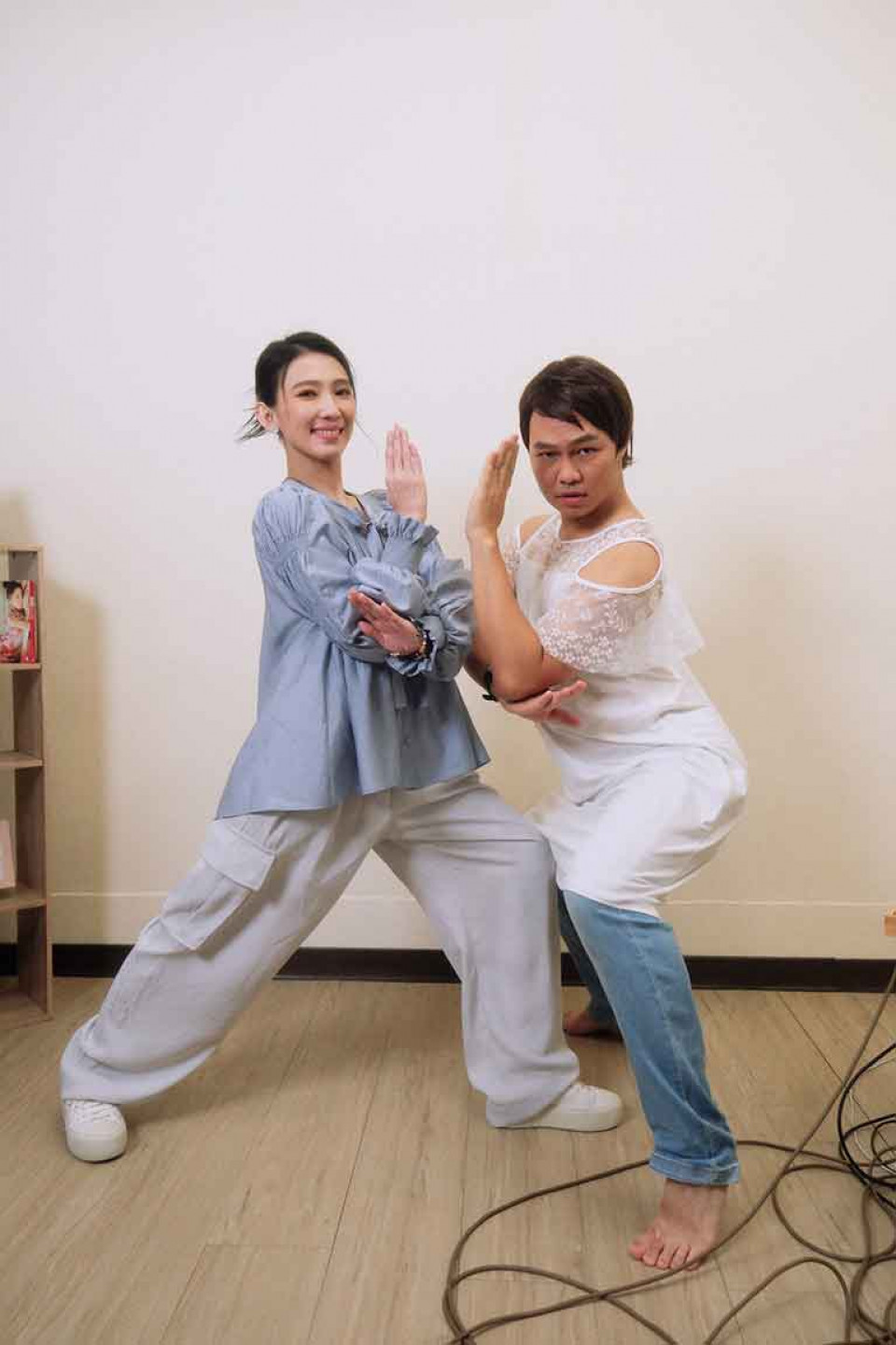 戴佩妮不僅在那那大師節目聊開笑到岔氣,還力讚「你真的很用心,我要頒獎給你!」