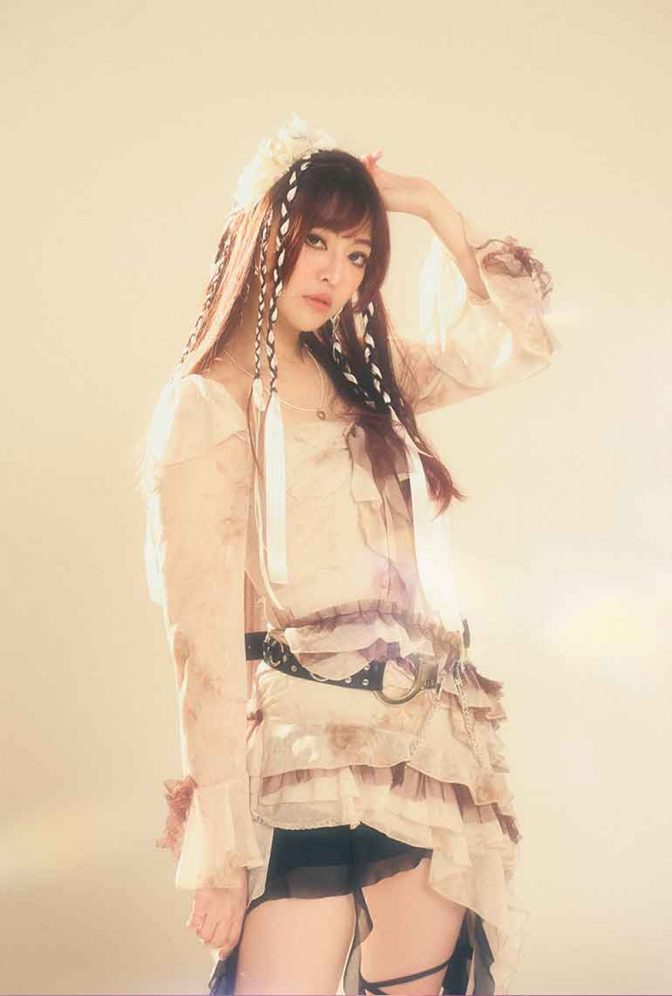 呂衣喬圖說1:「最美和聲老師」呂衣喬以創作歌手身份推出首張創作EP《回我的星球躺著》