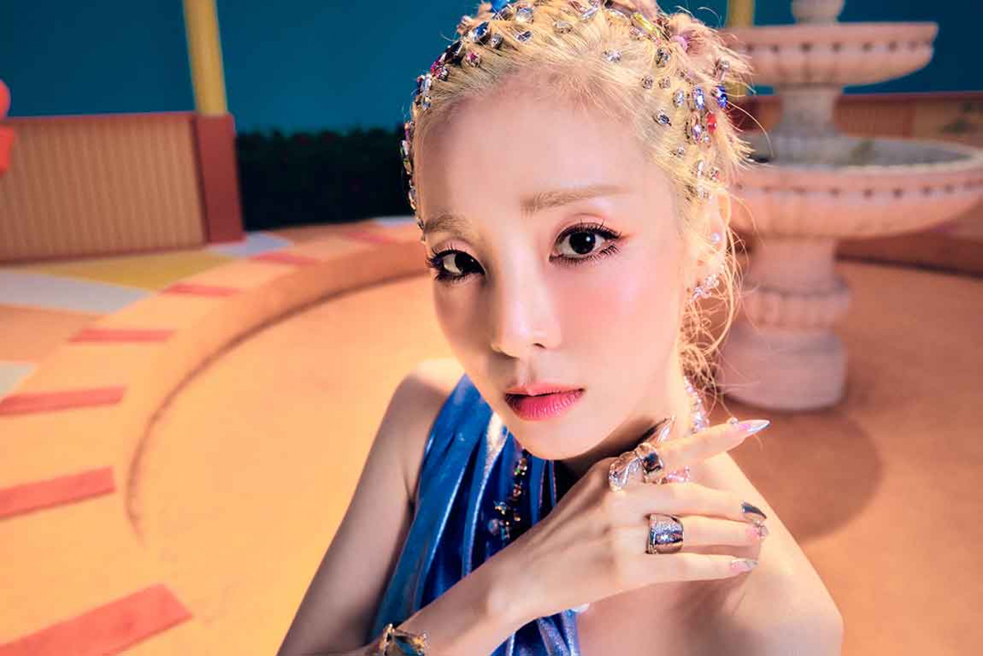 圖說4：韓流巨星2NE1成員SANDARA-PARK獻出個人台灣跨年首秀(照片提供：ABYSS-Company)