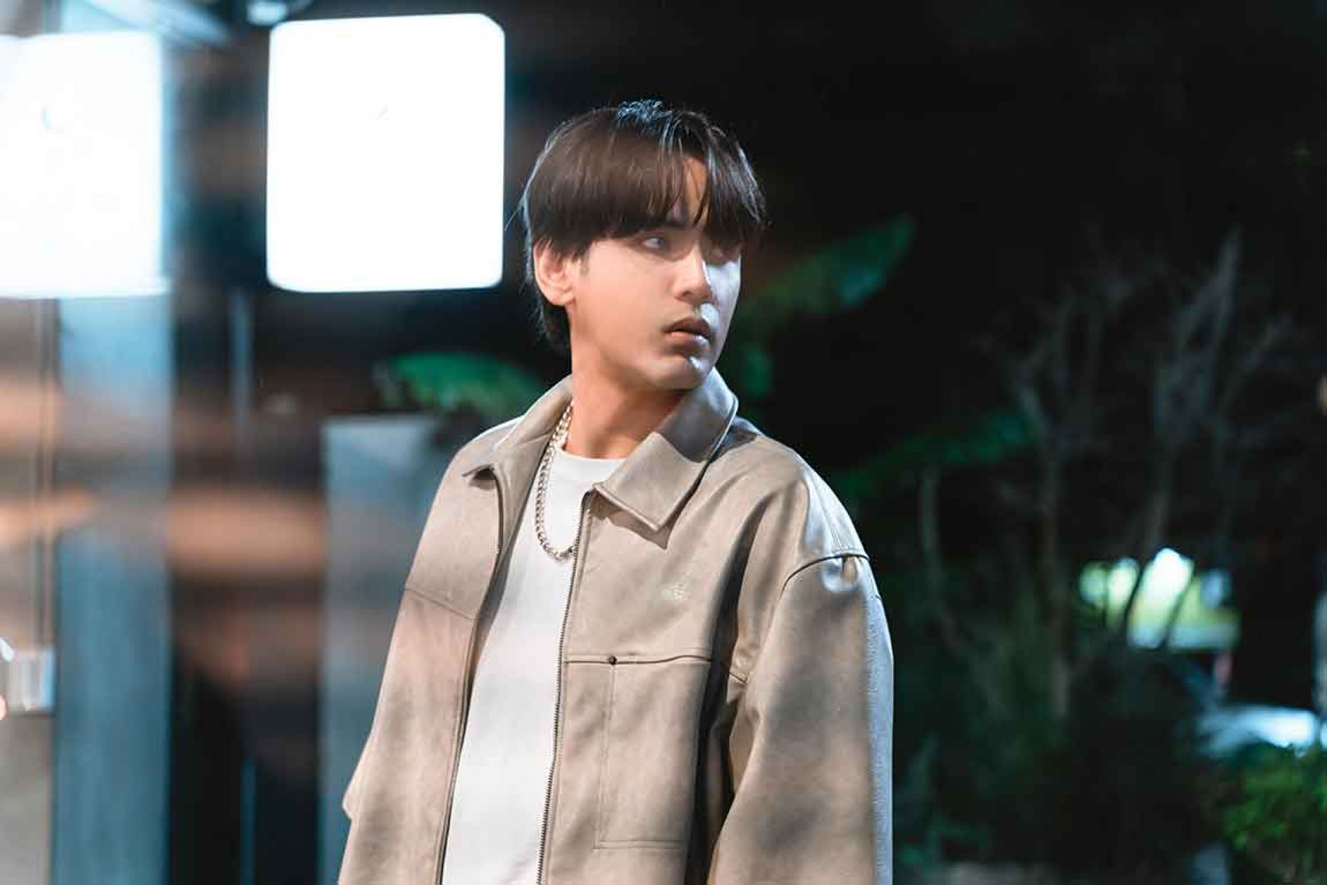 陳零九日前拍攝〈也曾想走進你的心底〉MV(照片提供:種子音樂)