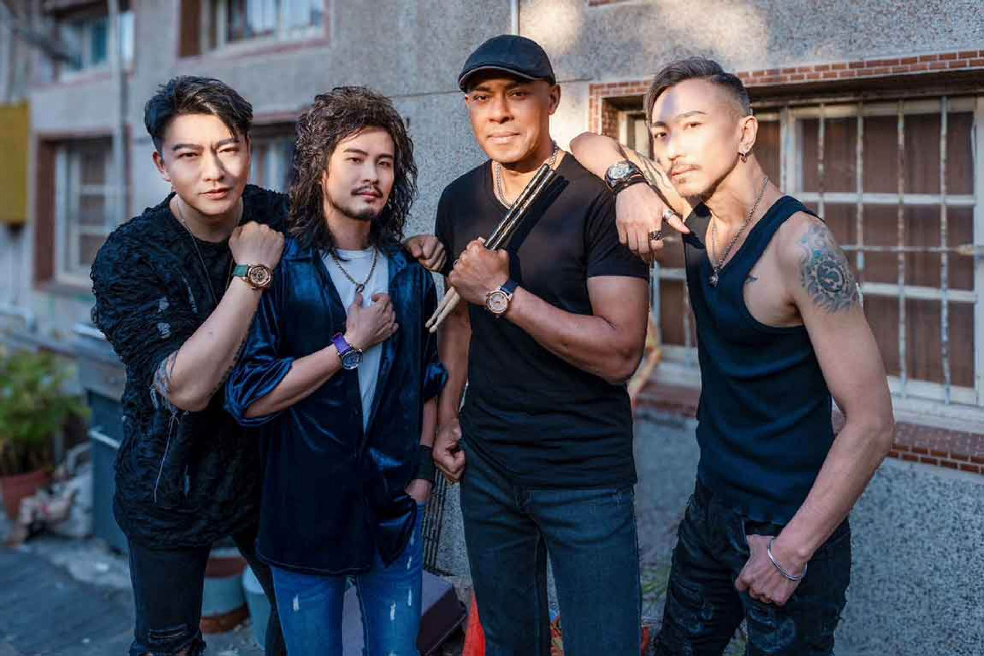 信樂團左起飛鳴-LeeQ-Michael-Tomi-公布新曲計劃