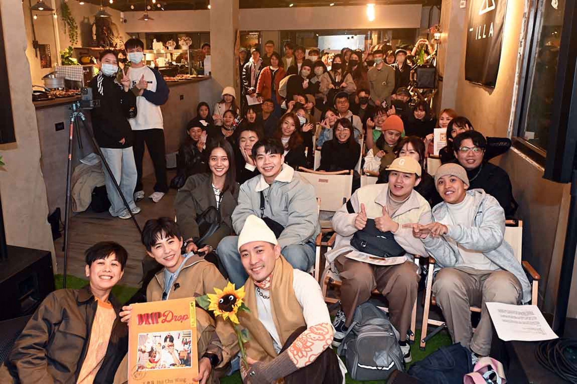 王彙筑上周舉辦媒體搶聽會