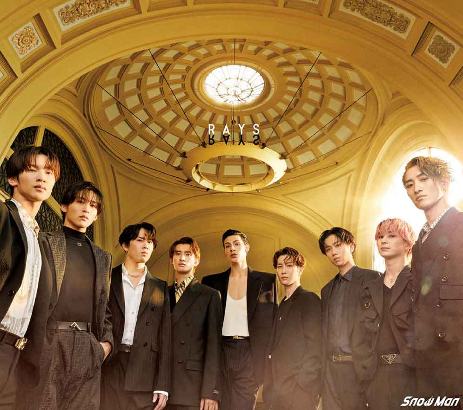 2024-12-19-avex-taiwan--JPOP-Snow-Man第4張專輯《RAYS》台壓發行_封面照(初A)