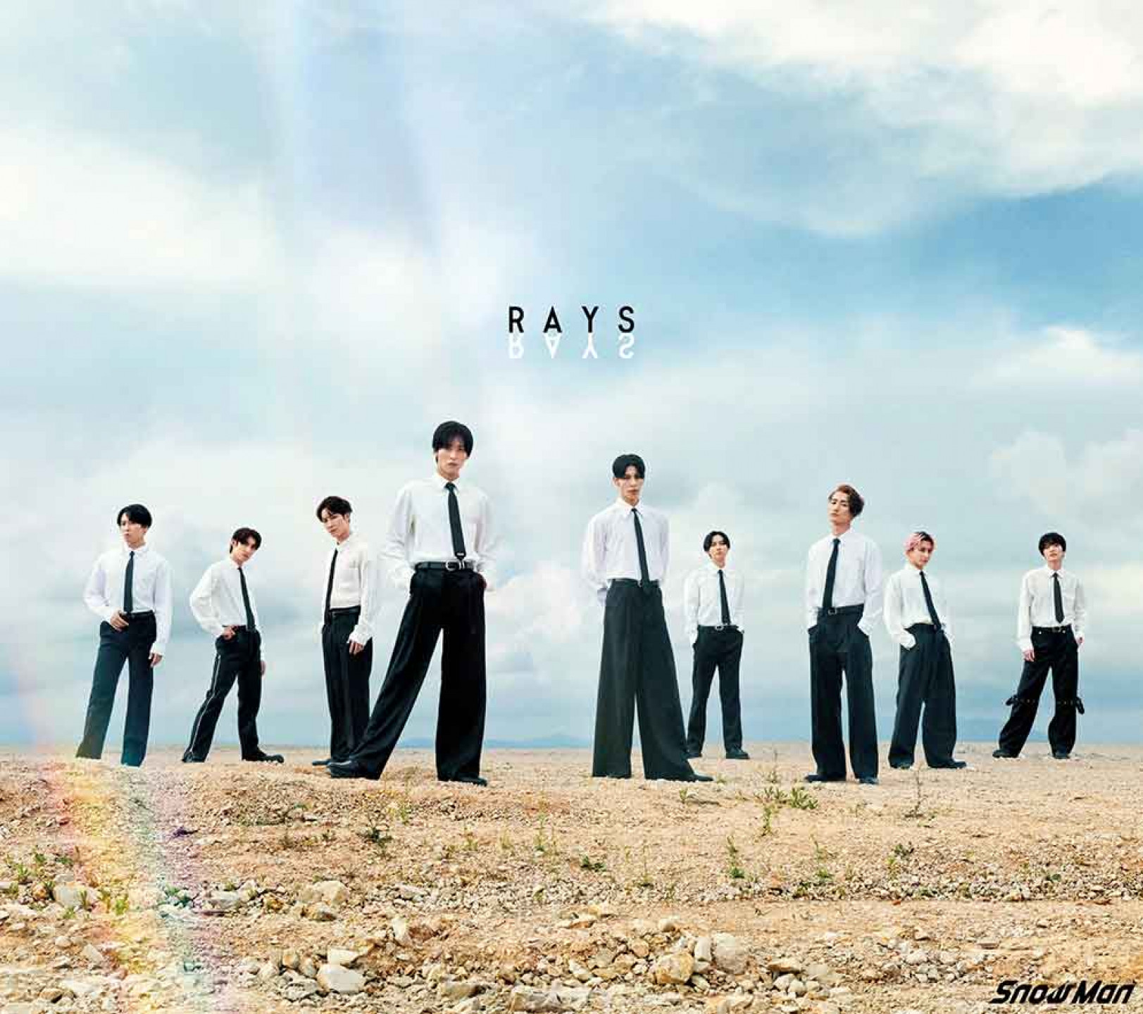 2024-12-19-avex-taiwan--JPOP-Snow-Man第4張專輯《RAYS》台壓發行_封面照(初B)