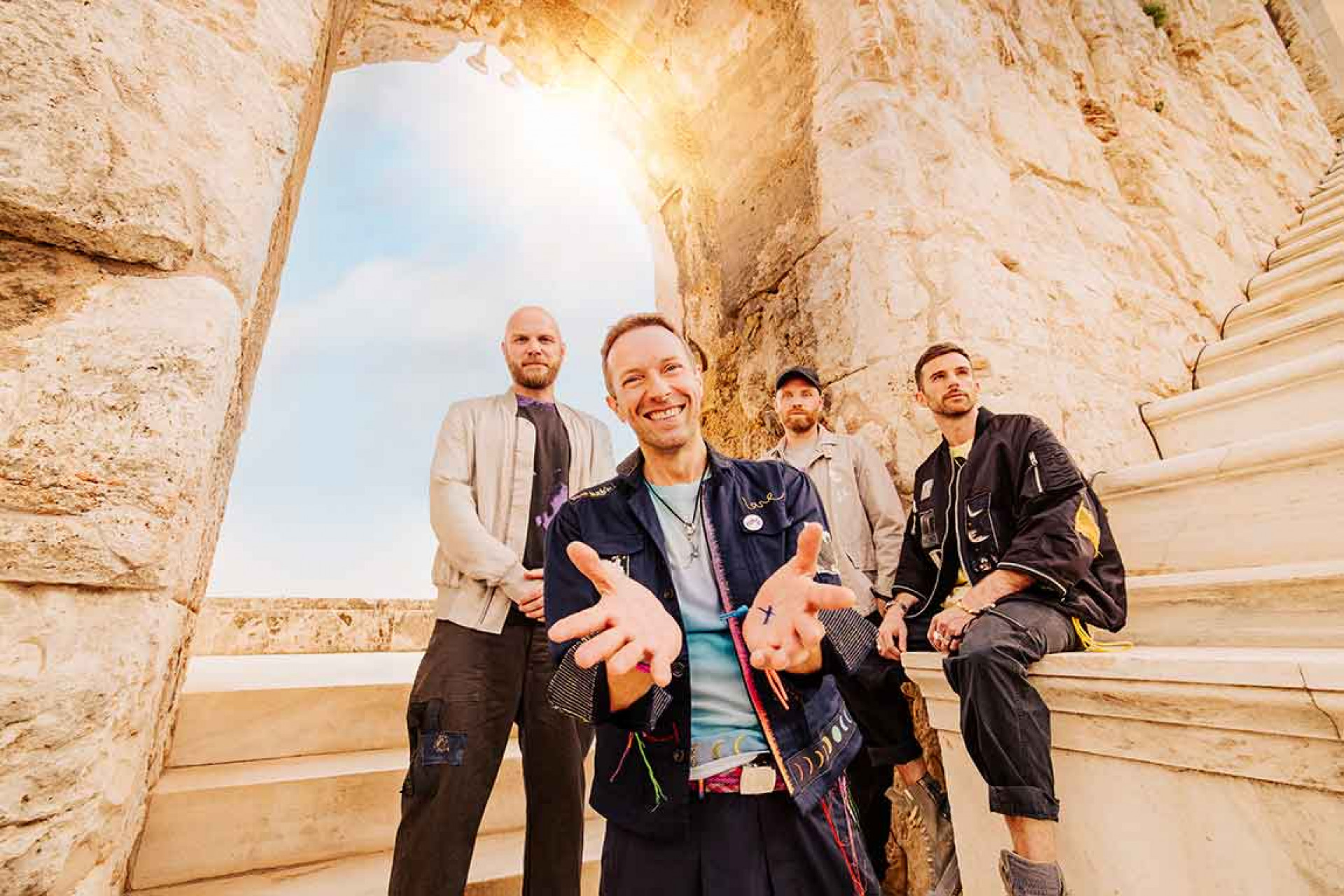 COLDPLAY從左到右--威爾查恩、克里斯馬汀、強尼邦藍、蓋貝瑞曼_華納音樂國際部提供