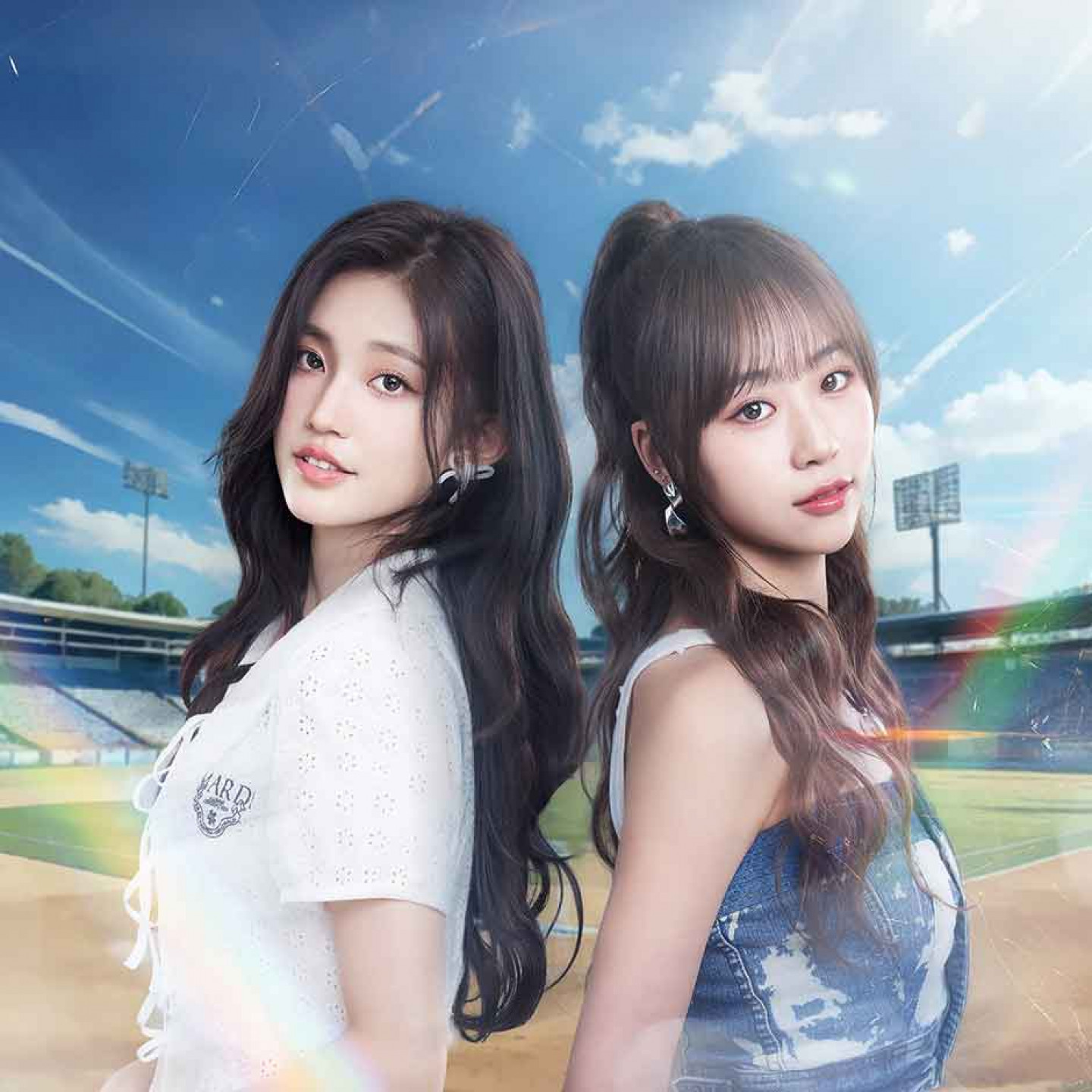 郭嘉誼(左)聖恩cover