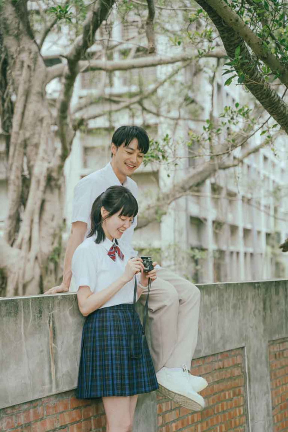 2_畢業前夕最動人青春電影。左為程于希、右為施柏宇。圖/阿榮影業提供