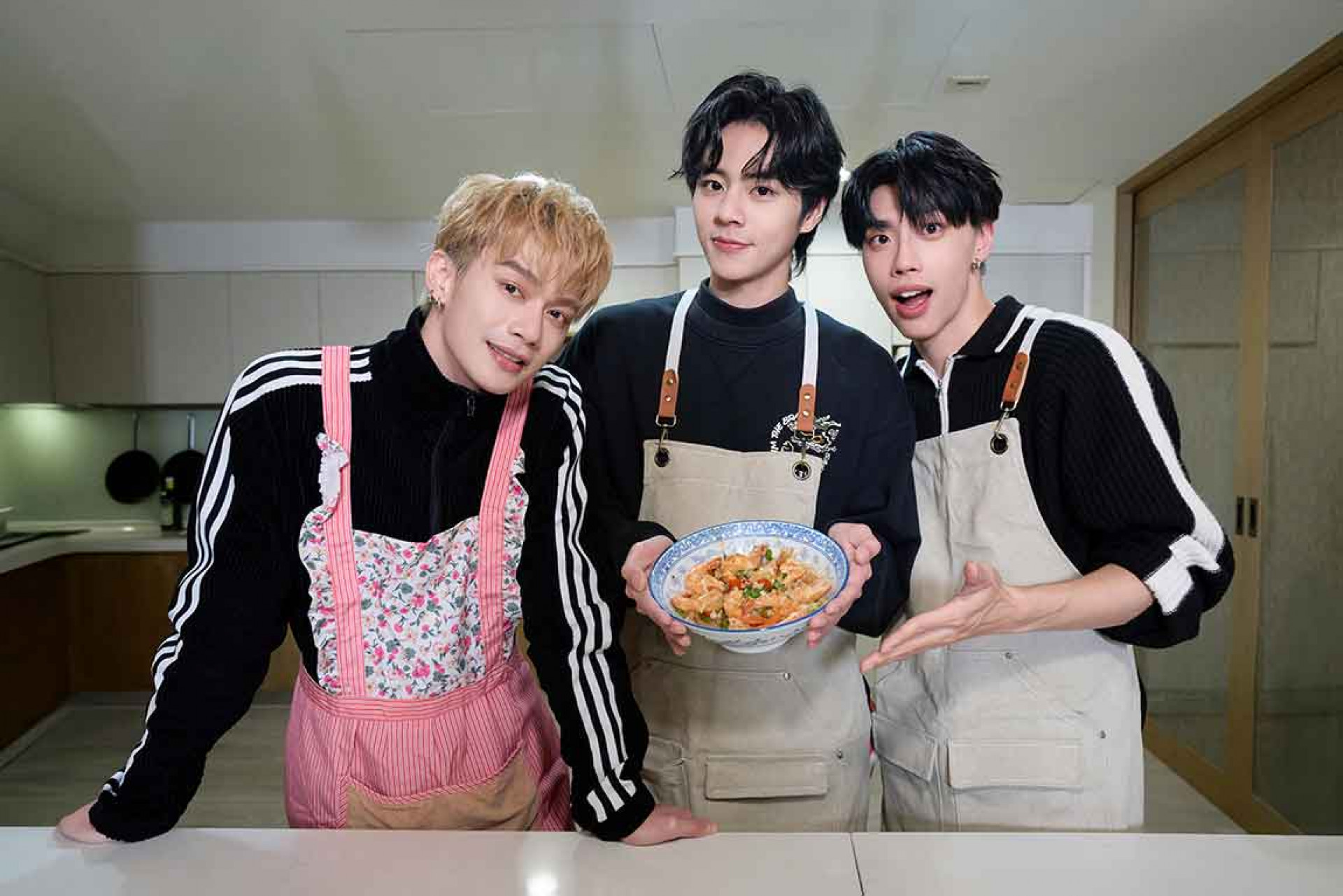 (左起)子翔、佳辰、文廷