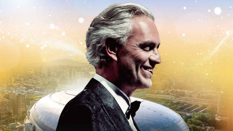 第一位登上臺北大巨蛋的西洋巨星 波伽利4/4臺北大巨蛋開唱 售票公佈！