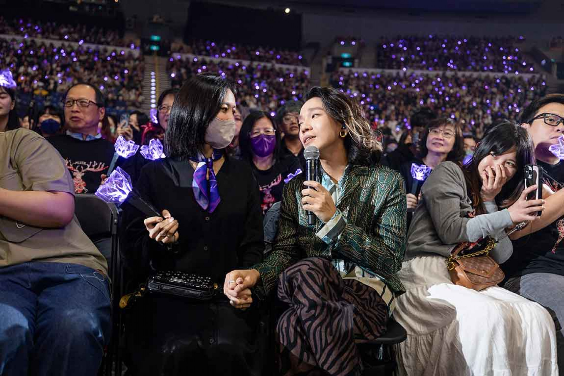 麋先生以諾對老婆深情獻唱〈一成不變〉。（相信音樂提供）