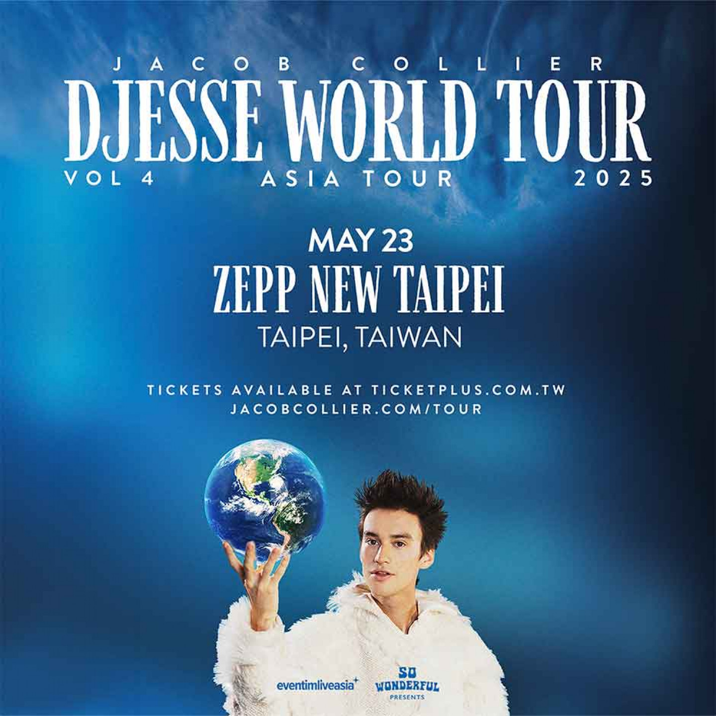 Jacob Collier《DJESSE WORLD TOUR》 Taipei