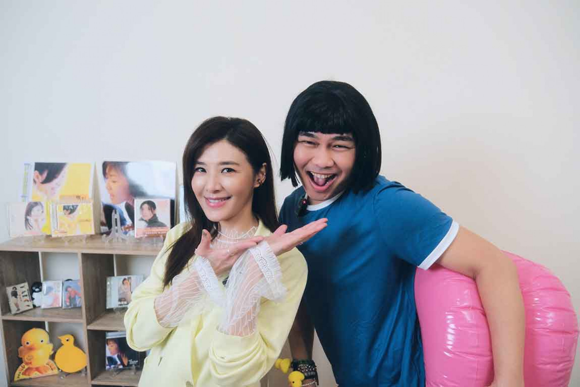 蘇慧倫來到那那大師節目太開心