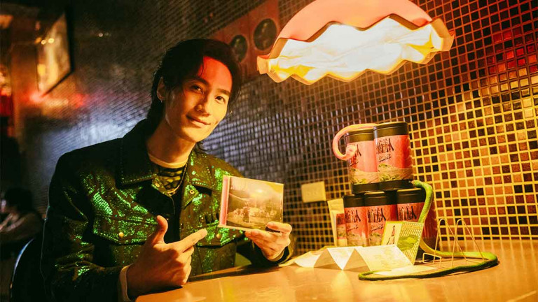 李英宏改頭換面化身殺手「萬華的蛇」 俐落現身新專輯《東方美人》發片派對