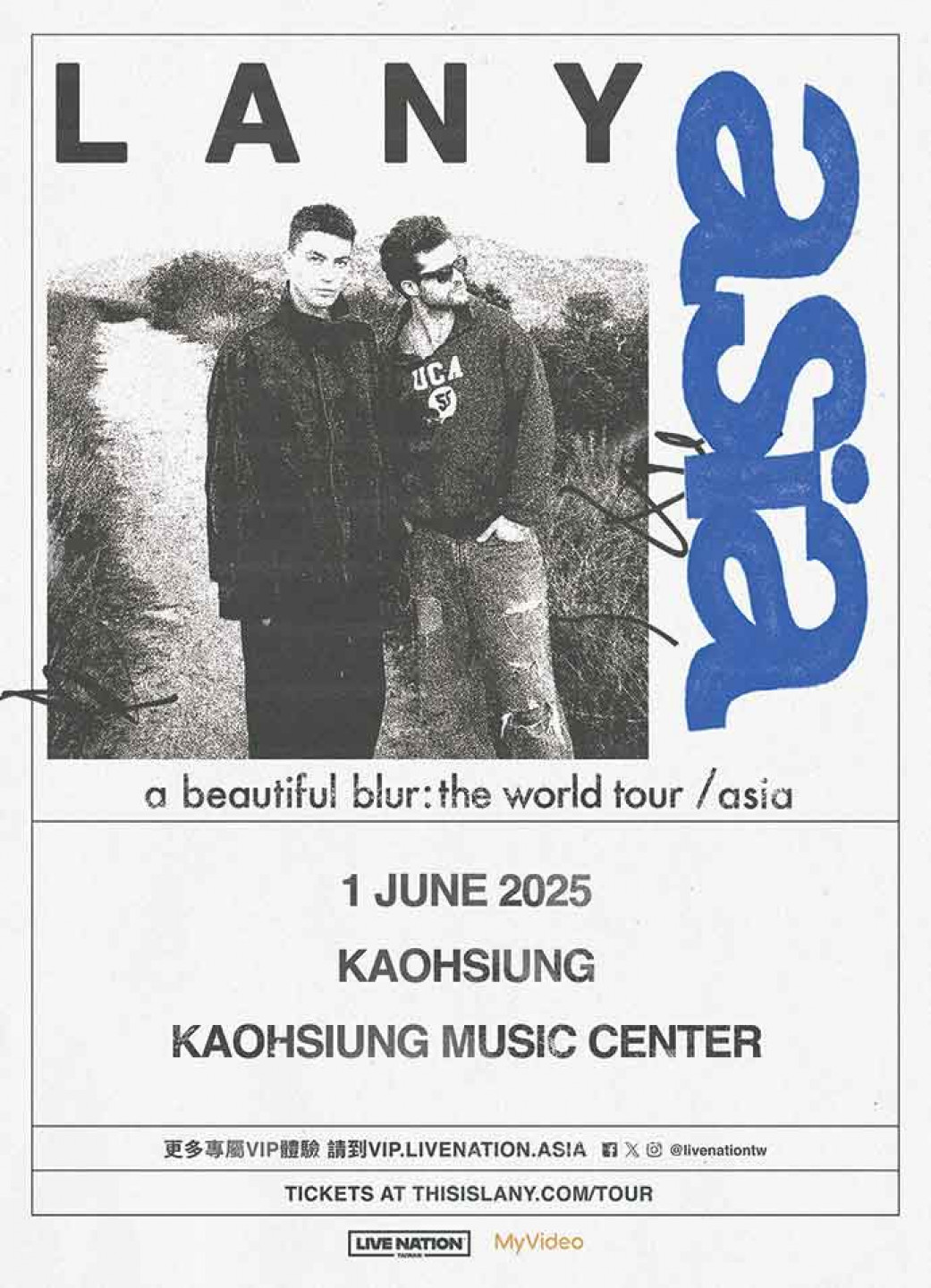 LANY-a beautiful blur the world tour