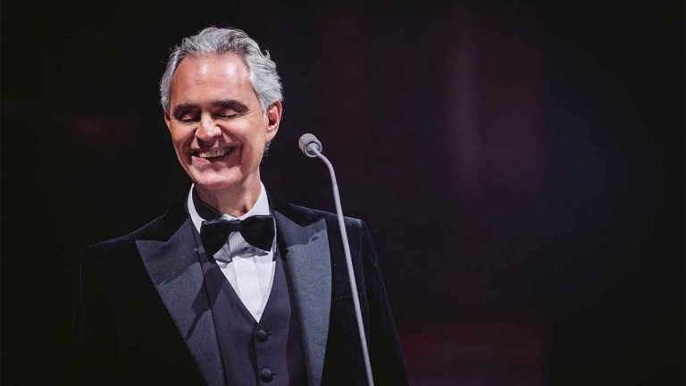 全球美聲天王安德烈・波伽利臺北大巨蛋演唱會  最後席次限量加開！