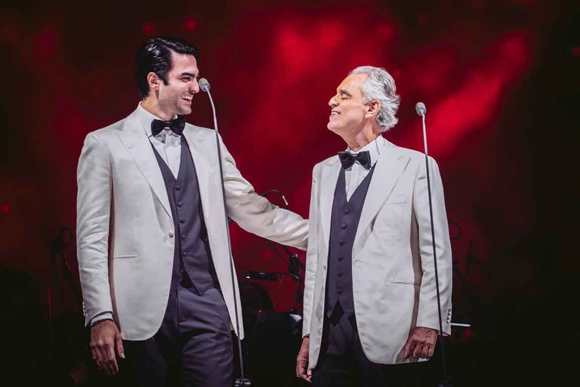 波伽利父子同臺演出