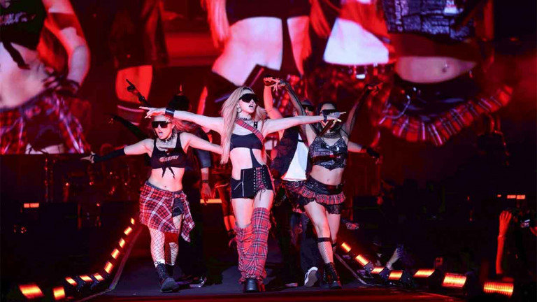 日本歌姬倖田來未睽違10年見台粉 首登2025高雄櫻花季 嗨翻全場粉絲