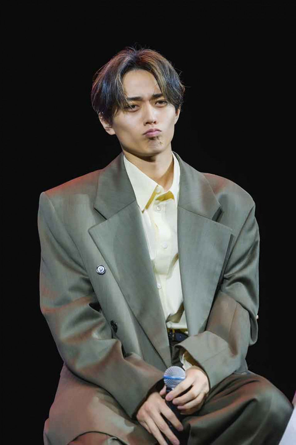 日本人氣偶像King & Prince的成員永瀨廉 於連假期間在台灣舉行見面會