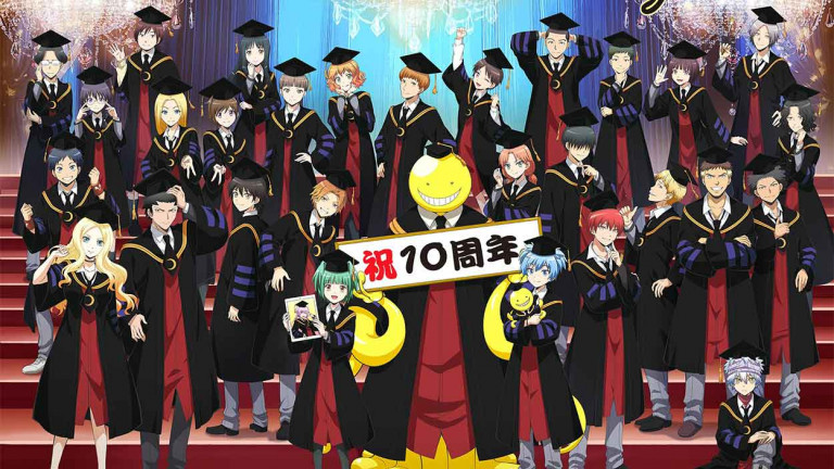 超人氣動畫《暗殺教室》為紀念播放10週年 友成空、Atarayo攜手演唱全新片頭尾曲