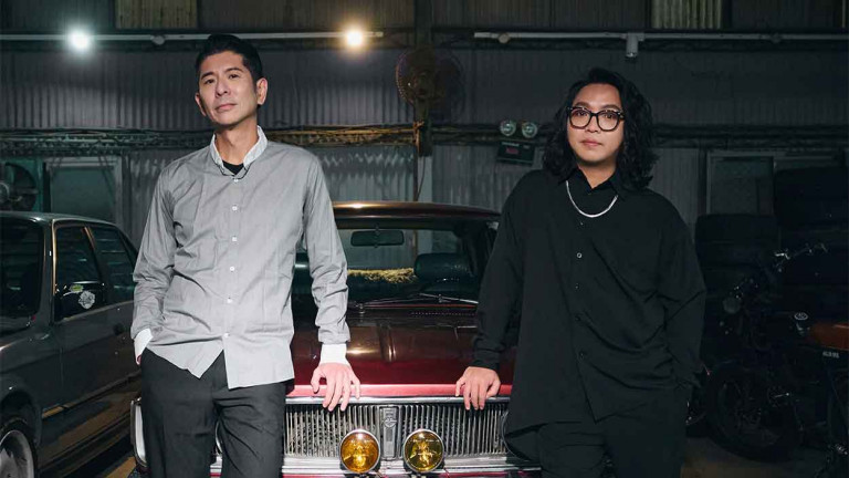 潘信維×荒山亮鬥陣拍拚單曲〈乾杯（啉予焦）〉錄音遇鄰居裝修 索性直接「乾杯」微醺錄音