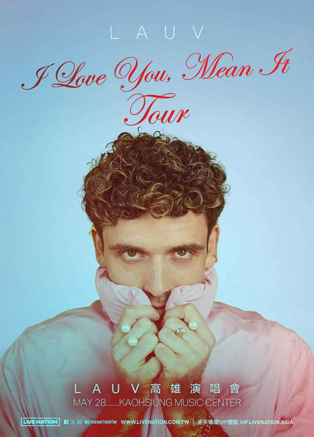 《Lauv's I Love You, Mean It Tour》Live  Nation Taiwan 提供