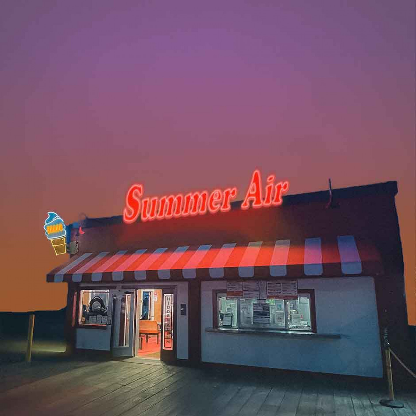 凹與山 Our Shame〈Summer Air〉單曲封面。（圖片提供／凹與山 Our Shame）