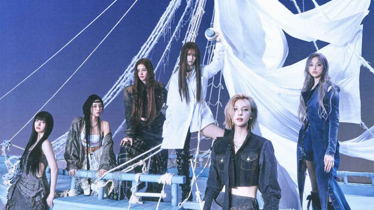 最火熱的K-POP女團NMIXX，成為首位在台北大巨蛋開球的韓國女團！