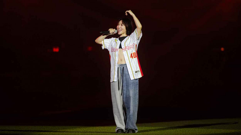 梁文音首度登大巨蛋開唱！受邀味全龍首戰獻唱 緊張賽事狂尖叫