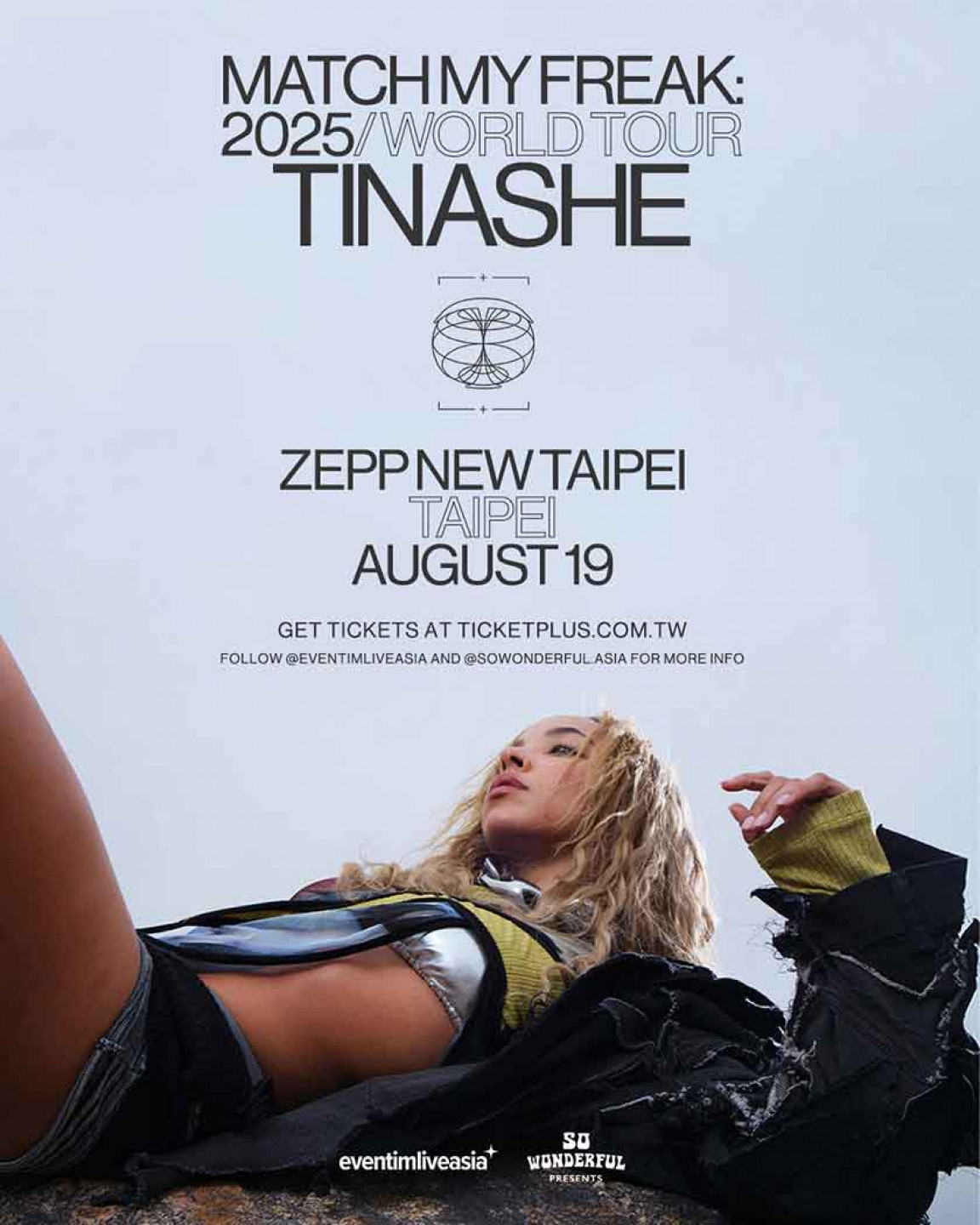 Tinashe Match My Freak World Tour - TAIPEI