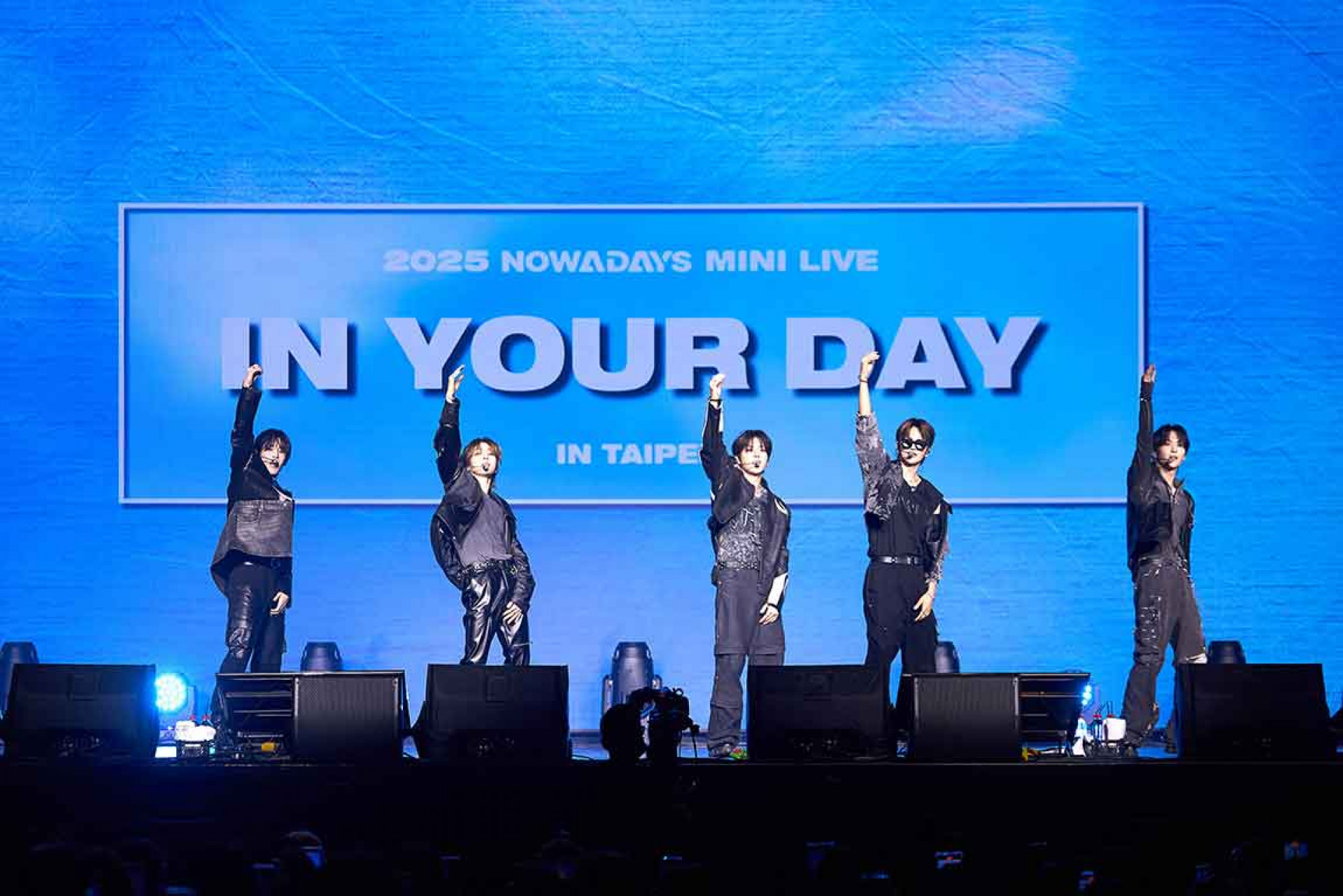 NOWADAYS舞台魅力征服台粉-(左起-炫彬-然宇-振赫-潤-詩潤)