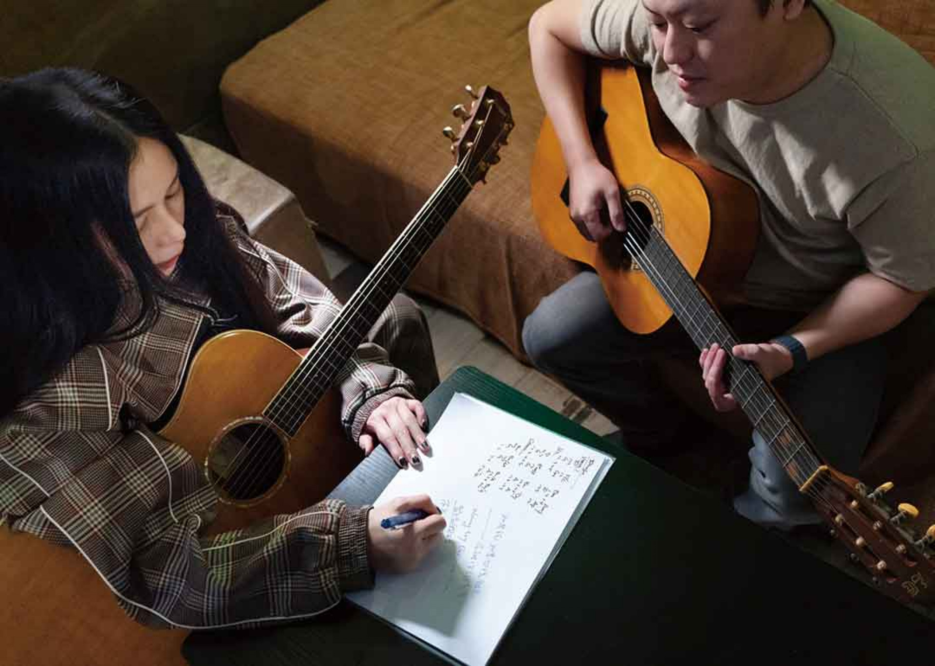 IKIGAI音樂創作_徐若瑄(左起)、歌曲製作人-CSD中衛CEO-Jon_02