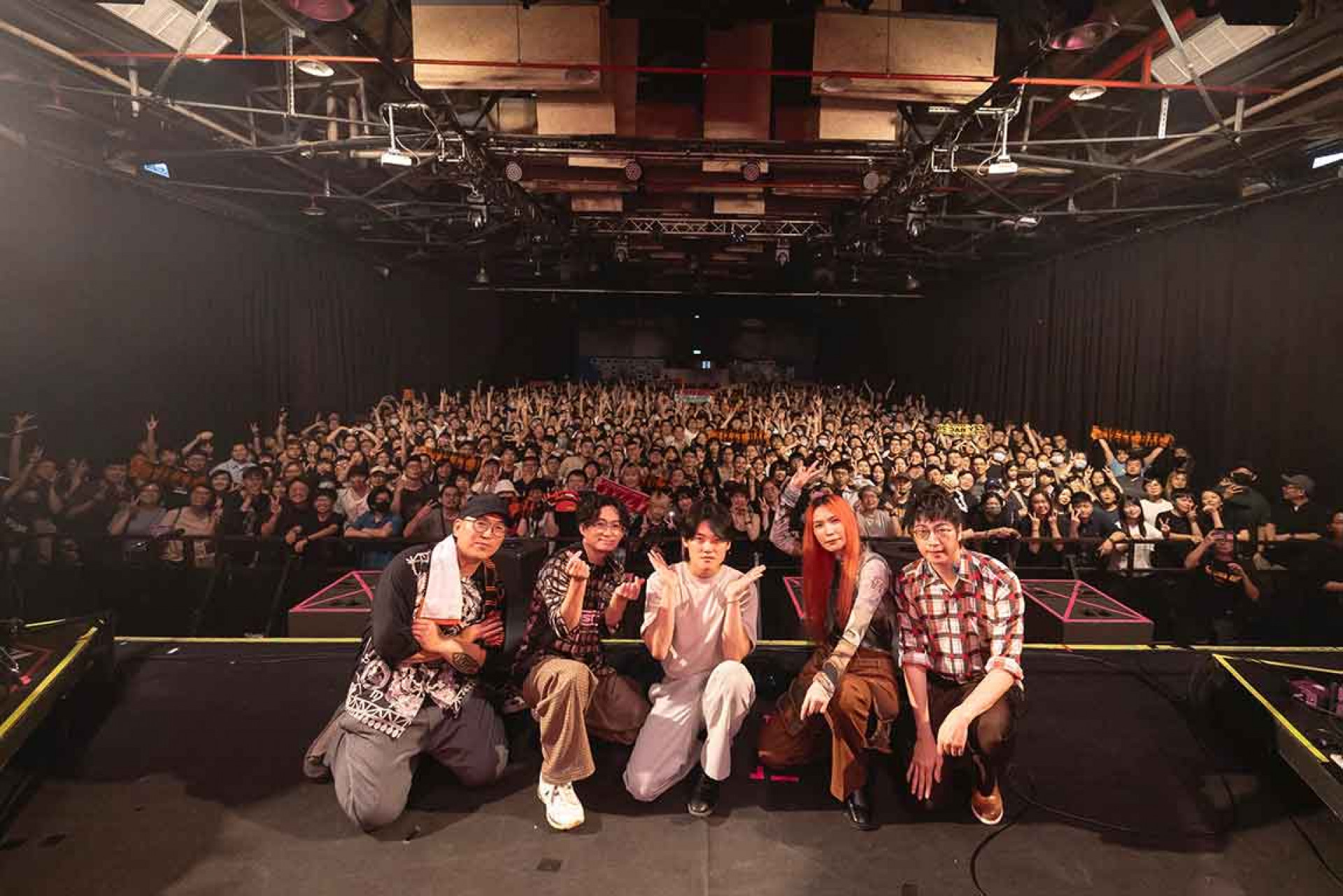 Tizzy Bac千名鐵粉擠爆Legacy Taipei現場。(相信音樂提供)