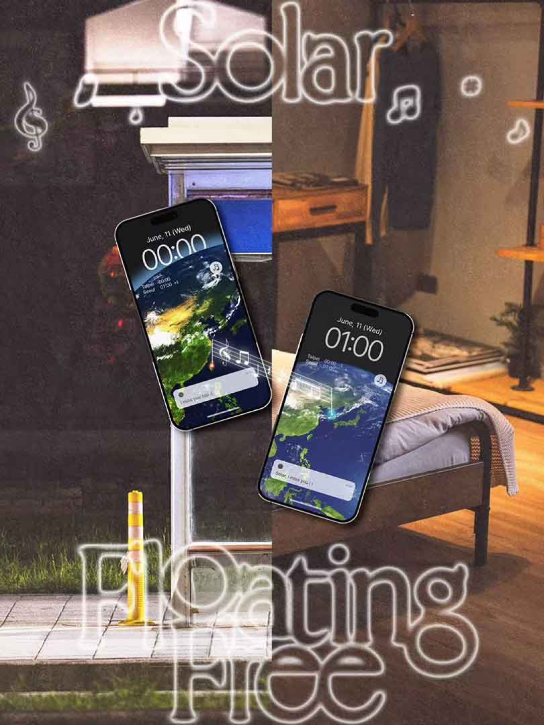 《Floating-Free》 Coming Up 海報(照片提供:RBW)