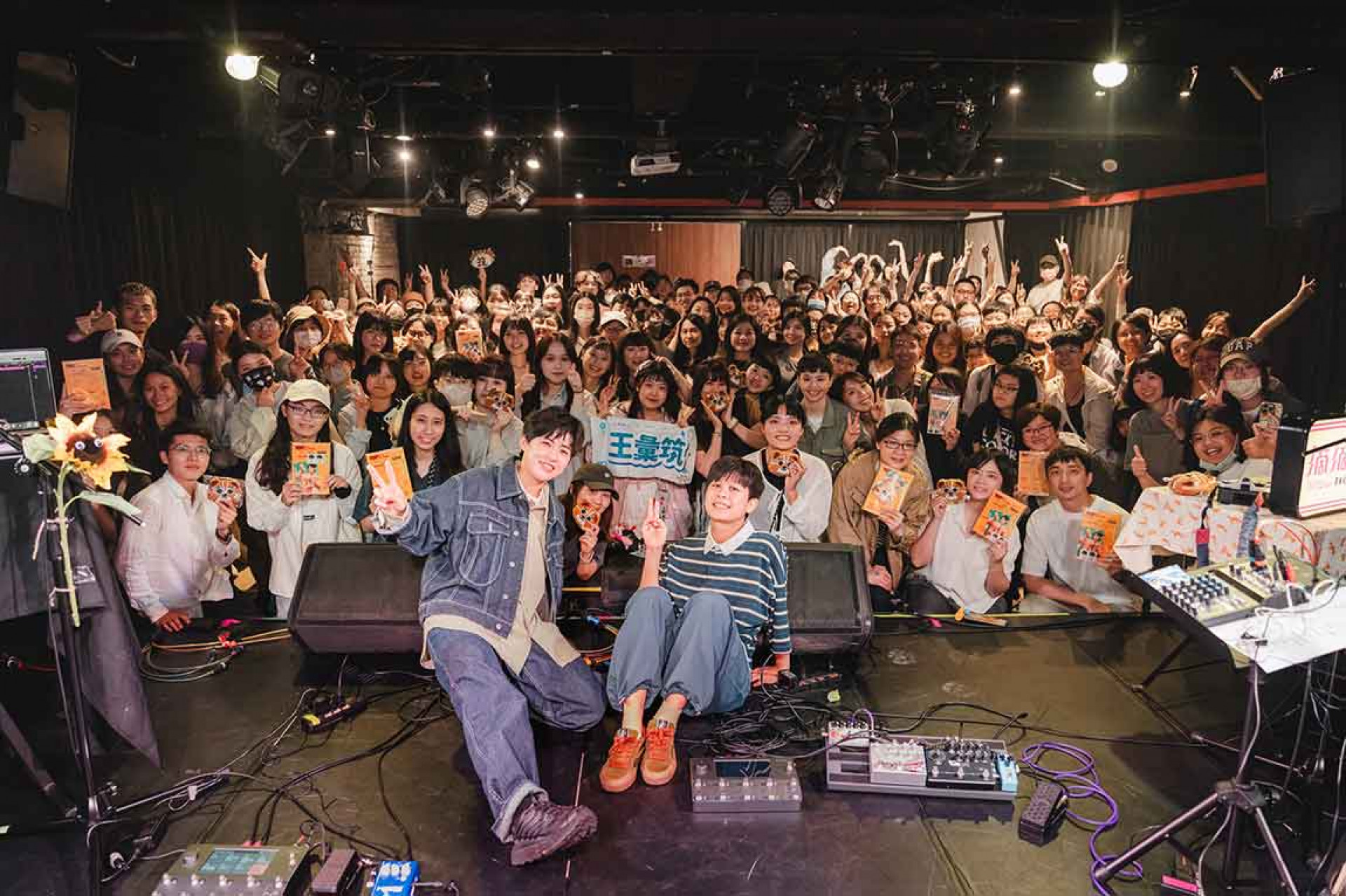 完成三場小巡迴也讓王彙筑拾起滿滿勇氣