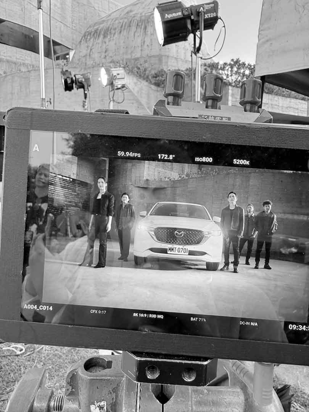 樂團成團20年首次一起拍攝汽車廣告