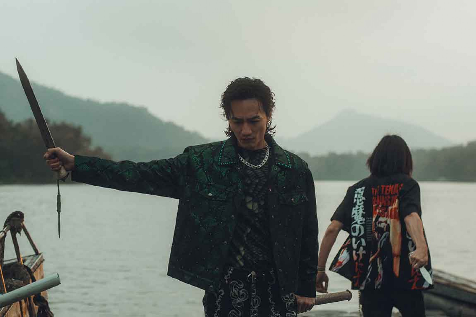 李英宏飾演逃犯的心魔,兩人之間猶如宿命的攻防打鬥