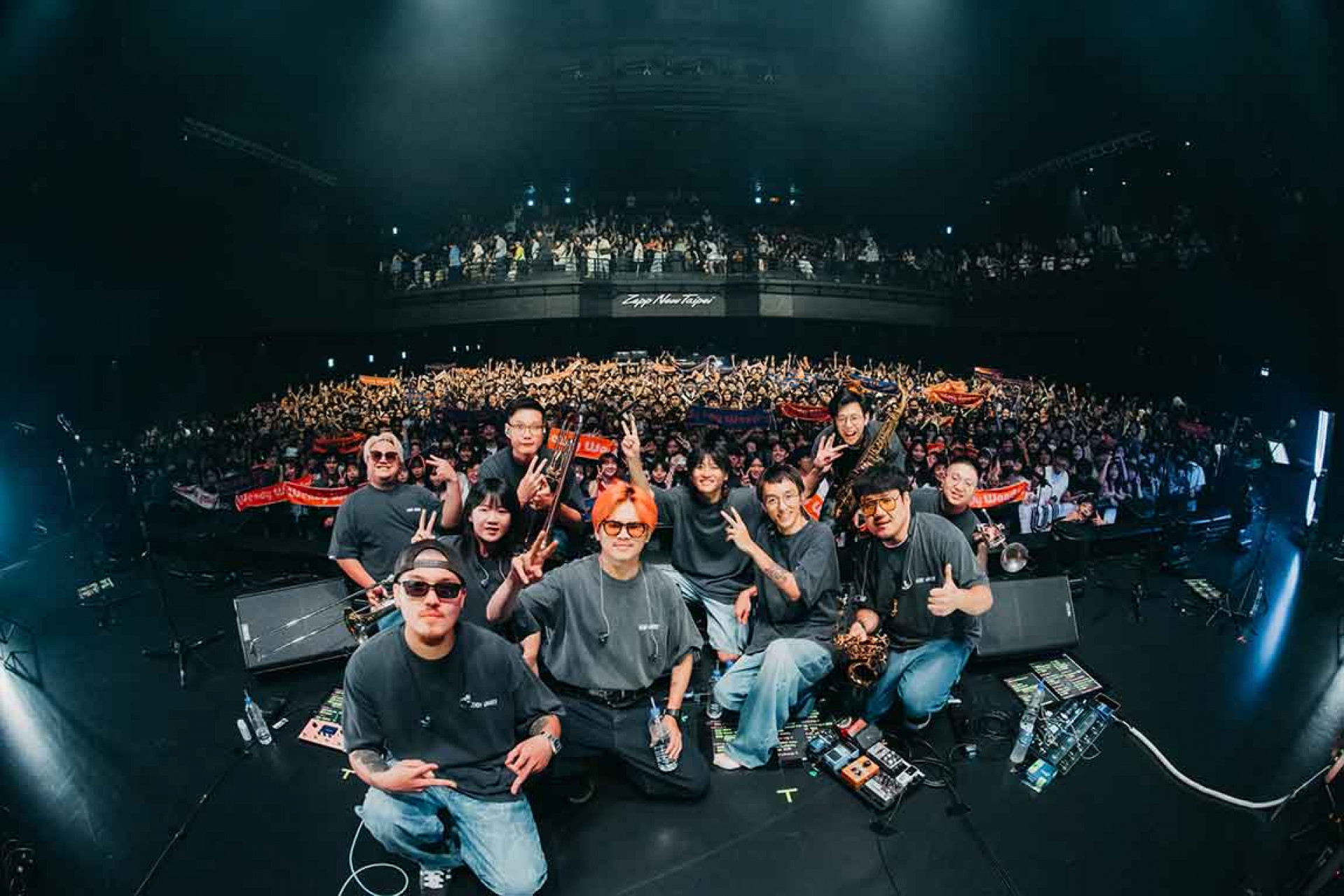 溫蒂漫步演出大合照