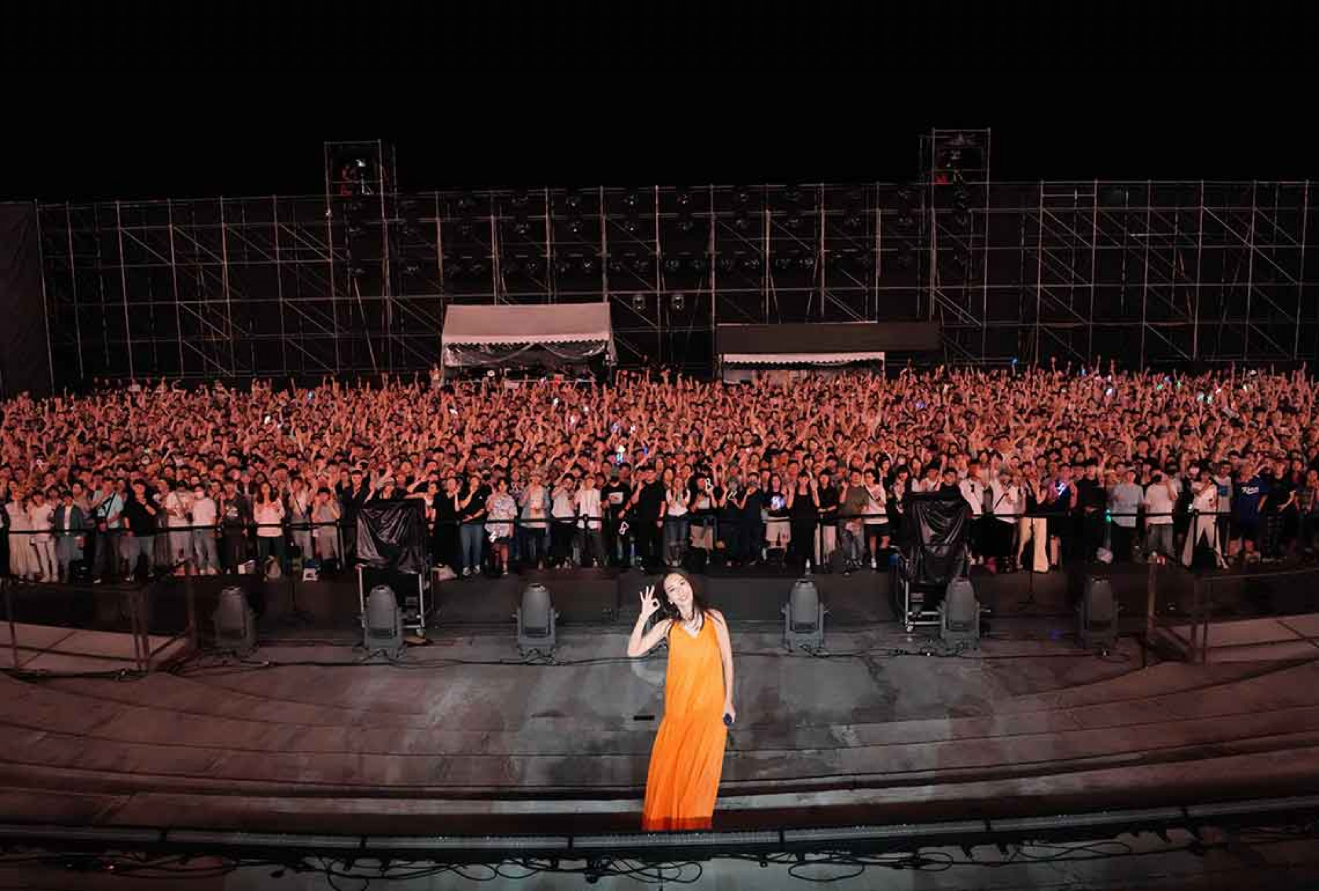 華語樂壇天后田馥甄「田調」Live-in-Life野地小巡演,第三站來到高雄衛武營戶外劇場續唱!