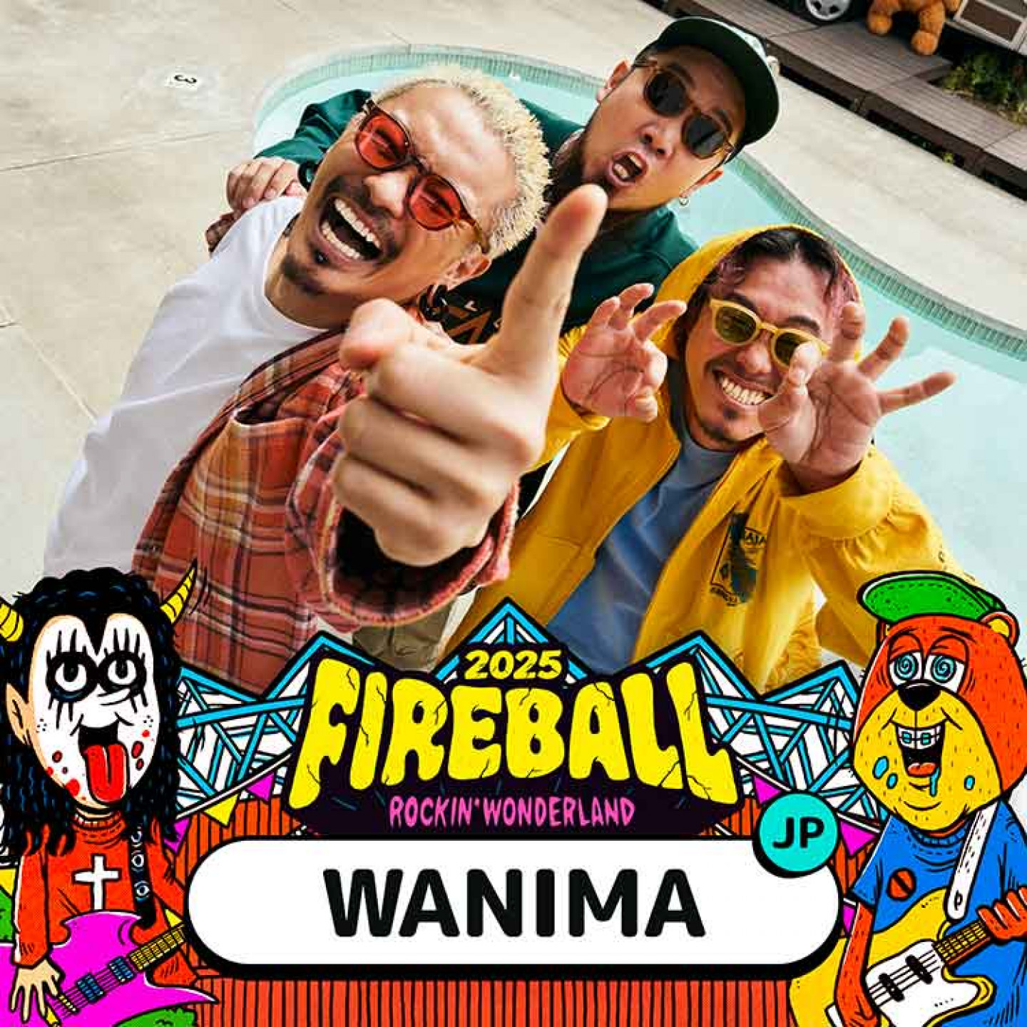 日本超人氣龐克天團 WANIMA 成軍 15 年將首度來台開唱