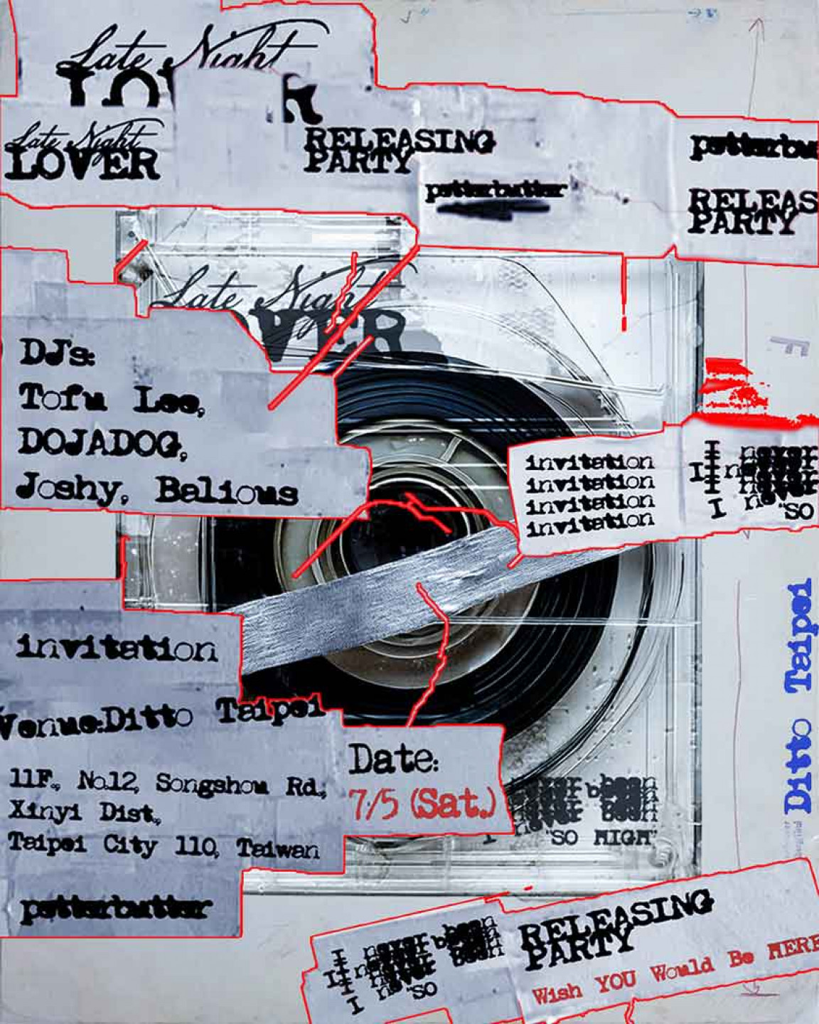 培特《Late Night Lover》 EP 發布派對，7月5日於ditto taipei登場