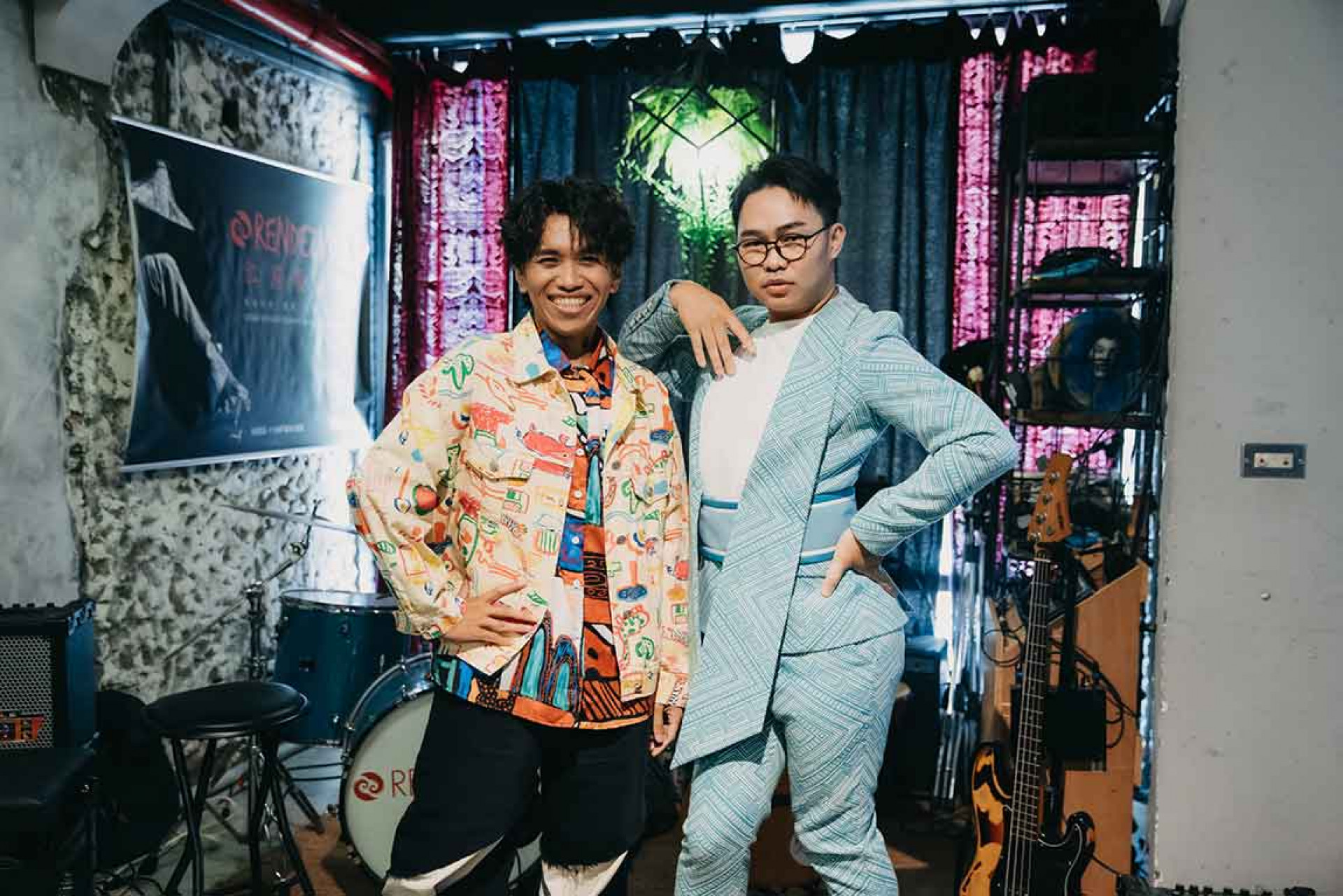 由多年好友「那那大師」擔任活動主持人,那那大師感性分享「一起迎接巨星的誕生!」