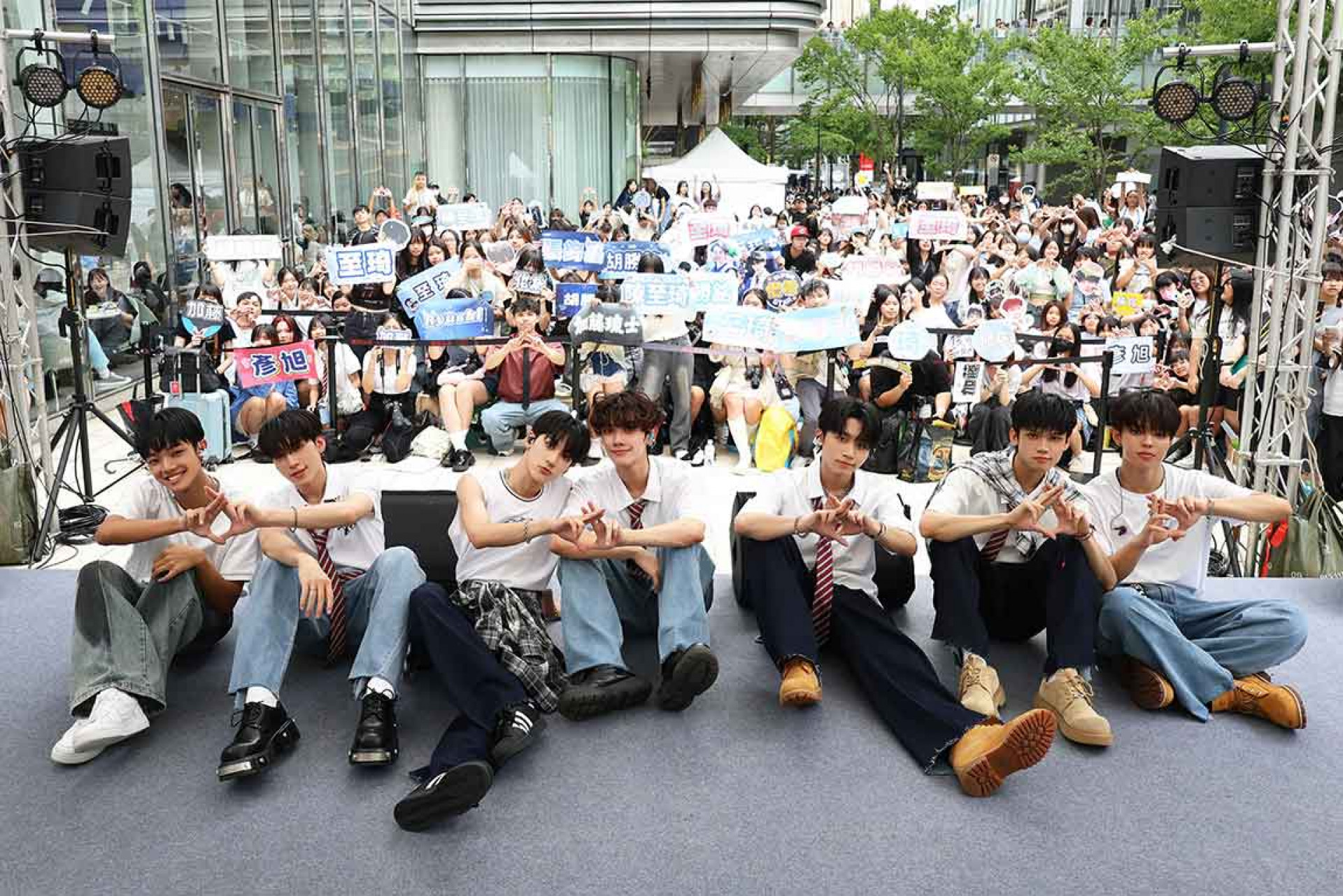 F.F.O簽唱會遇颱風警報,「晴男」體質發威好天氣一切「大丈夫」