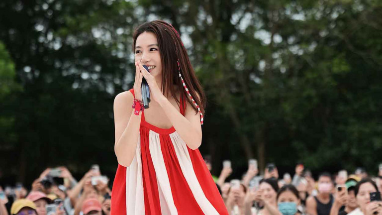 田馥甄「田調」南投埔里壓軸演出 無風無雨順利演出！解讀熱門話題：沒有愛才是世界末日！